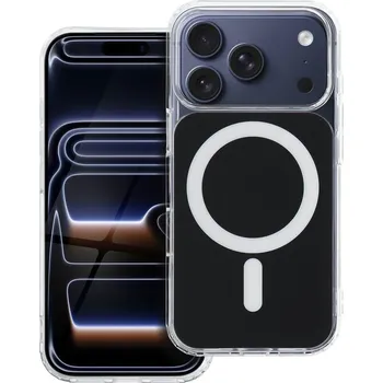 Náhradní kryt pro mobilní telefon Průhledné kryt Fusion Mag Cover s MagSafe pro iPhone 16 Pro Max Black