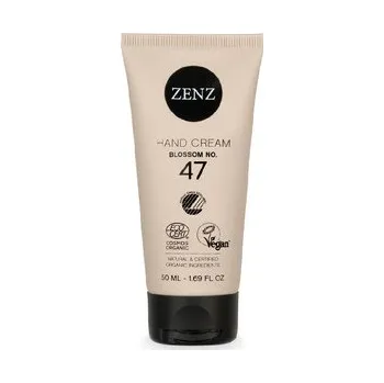 Péče o ruce ZENZ Organic HAND CREAM BLOSSOM NO. 47 hydratační krém na ruce 50 ml
