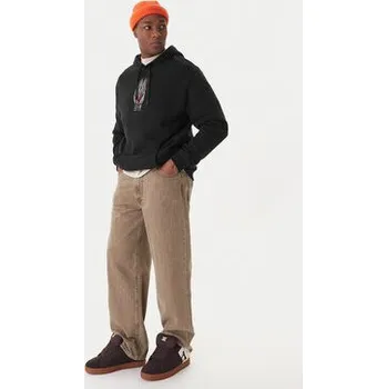 Oblečení a móda DC Shoes Mikina Burnt Out EDYSF03253 Černá Regular Fit XXL