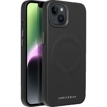 Náhradní kryt pro mobilní telefon Roar kožený kryt Mag Case - iPhone 14 Plus černý