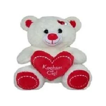 plyšák Miś z sercem 50cm (pl, 2000, Sun-Day)