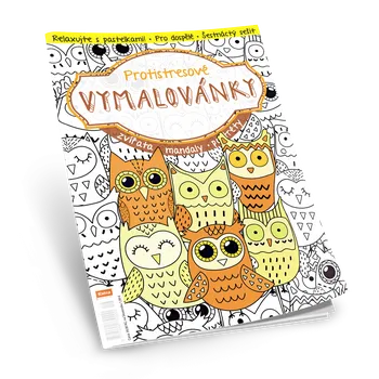 Antistresové omalovánky Protistresové Vymalovánky č. 16
