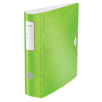 Mobilní kroužkový pořadač Leitz 180° Active Wow, zelený, 82 mm, A4, PP