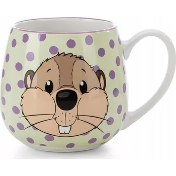 NICI HRNEK BOBR HARRY WOODSNACKER & ŽÁBA FRIDOLIN FROG 400ML PORCELÁN