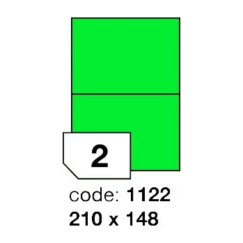 Kancelářské potřeby Samolepící etikety Rayfilm Office 210x148 mm 100 archů, matně zelená, R0120.1122