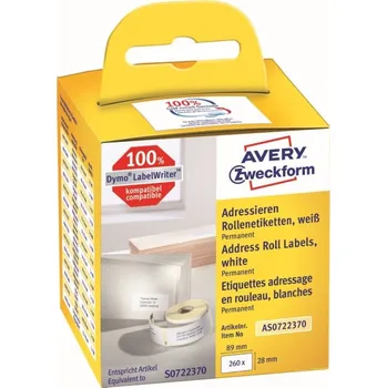 Speciální papír Termoetikety 89 x 28 mm, 260 ks S0722370 Seiko SLP-2RL