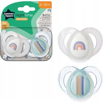Symetrický silikonový Dudlík Tommee Tippee 6 měsíců +