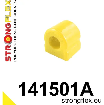 Silentblok nápravy 141501A: Strongflex Silentblok předního stabilizátoru varianta SPORT 20,5mm Yellow