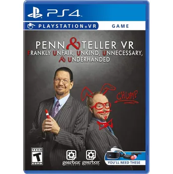 Hra pro PlayStation PS4 Penn And Teller VR : Frankly Unfair Unkind Unnecessary And Underhanded