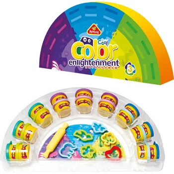 Modelovací hmota Velká sada MODELÍN 18ks studené barvy