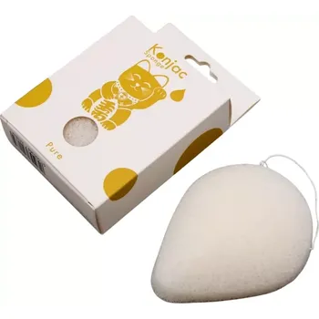 Awm Přírodní japonská mycí houba Konjac Slza Neutrální 9 x 7 cm