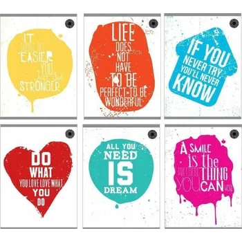 Sešit Sešit A5 s mřížkou Ziemia Obiecana, 80 listů