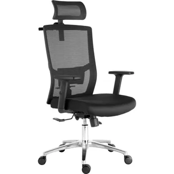 Kancelářská ergonomická židle Neoseat GRANDINI — černá, nosnost 150 kg
