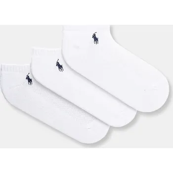 Pánské ponožky Ponožky Polo Ralph Lauren 3-pack 455972885 bílá 00X, vel. ONE SIZE
