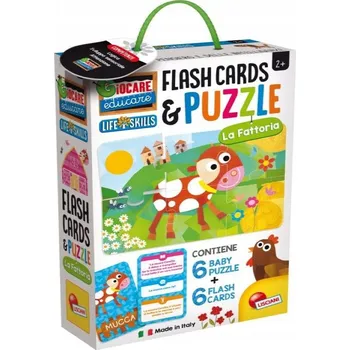 Puzzle Puzzle Lisciani 36 dílků Zábava a vzdělávání - Farma