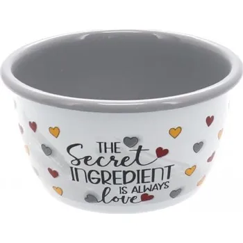 Metalac LOVE, Kónická miska 12 cm, 0,7 l