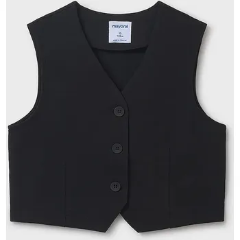 Dívčí vesta Dětská vesta Mayoral 7320.8E.Junior.9BYA černá 99X, vel. 167