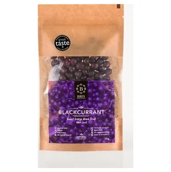 Sušená potravina Brix Mrazem sušený černý rybíz 35g