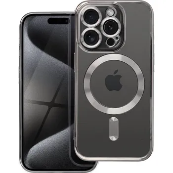 Náhradní kryt pro mobilní telefon Kryt Cover Electro Mag Cover s MagSafe Xiaomi Redmi 15C Titanium Grey