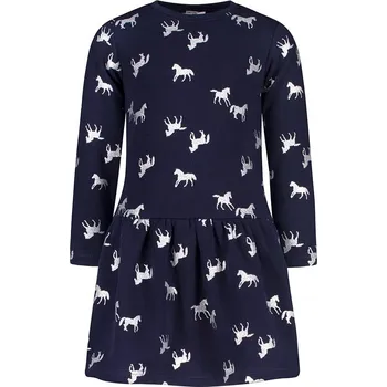 Dívčí šaty Salt and Pepper Dunkelblau 124805 122