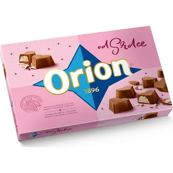 Bonboniéra Orion Od Srdce 142g cena za kartonové balení (Kartonové balení : 12 ks)