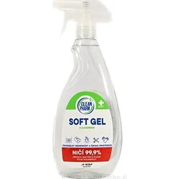 Dezinfekce NaturePharm s.r.o. Avropa CleanPharm Soft Gel – univerzální dezinfekční a čistící prostředek 500 ml