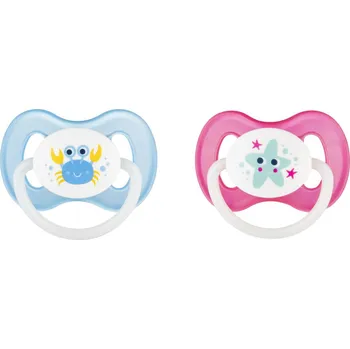 dudlíky Canpol babies Dudlík svítící kaučukový třešinka 0-6m LOVE&SEA