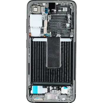 Náhradní díl pro mobilní telefon Samsung S911B Samsung Galaxy S23 Přední rámeček Green (Service Pack - originální díl)