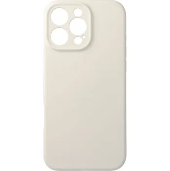 Náhradní kryt pro mobilní telefon Kryt iPhone 16 Pro Max Forcell F-Protect Rubber Premium s MagSafe Antique White