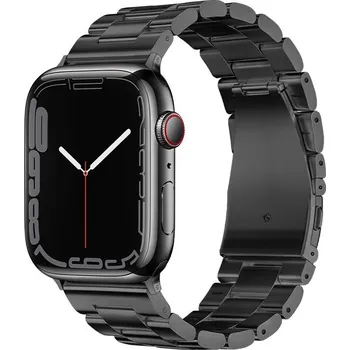 Řemínek na hodinky Řemínek Forcell F-design Fa10 Stainless Steel Strap Apple Watch 38/40/41 mm black