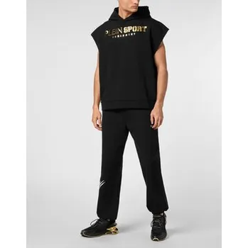 Pánská vesta Plein Sport Vesta 23097 Černá Straight Fit L