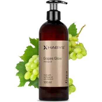 Masážní přípravek Masážní olej Hroznový lesk 500 ml