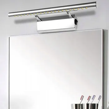 Nástěnné svítidlo LAMPKA ŁAZIENKOWA NA SKŘÍŇKU LAMPA NAD ZRCADLO LED NÁSTĚNNÁ LAMPA 3000K