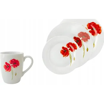 Sada nádobí Jídelní sada keramika Tułowice Maki 24 dílů pro 6 osob servis