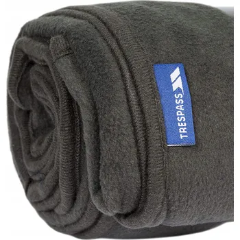 deka Fleecová deka 120 cm x 180 cm šedá