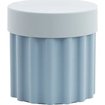 Konferenční stolek Odkládací stolek Scott 36 cm s úložným prostorem modrý