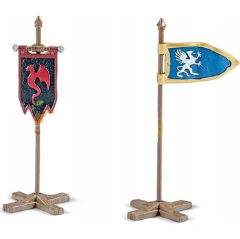 Schleich Eldrador - Sada vlajek 42149