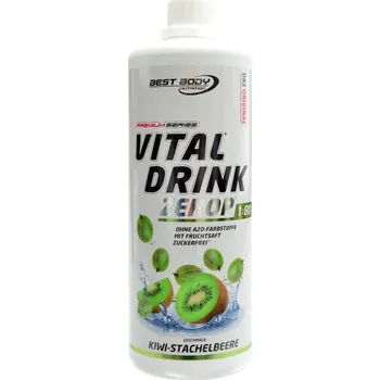 Nápoj pro sportovce Best Body nutrition Vital drink Zerop 1000 ml - kiwi angrešt