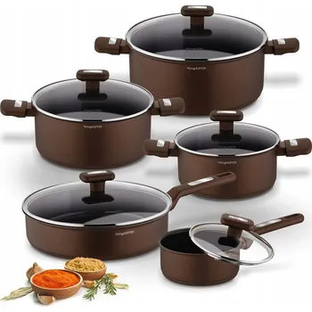 Sada nádobí Sada hrnců Konighoffer Reno, keramické, 10 ks