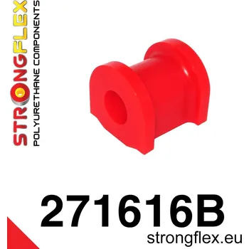 Silentblok nápravy 271616B: Strongflex Silentblok zadního stabilizátoru 16mm Red