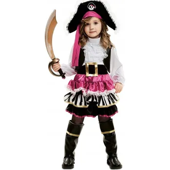 Karnevalový kostým Kostým Pirátka Pirátský Kostým Převlek 110