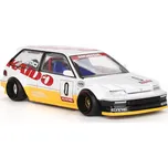 Honda Civic (EF) Kanjo V1 1987 1:64 - Kaido House + MiniGT Honda Civic (EF) Kanjo V1 - kovový model auta