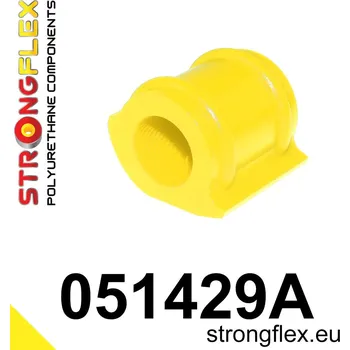 Silentblok nápravy 051429A: Strongflex Silentblok předního stabilizátoru varianta SPORT 16mm Yellow