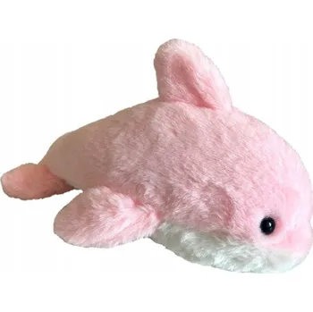 plyšák BEPPE PLYŠOVÁ HRAČKA DELFÍN RŮŽOVÝ 19 CM 3+