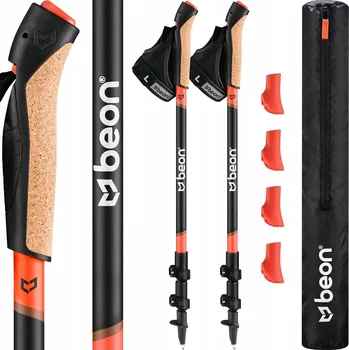 Trekingová hůl Hole Beon NX4, 61-135 cm, černé