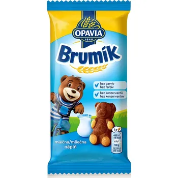 Brumík měkký MLÉKO 30g cena za kartonové balení (Kartonové balení : 48 ks)