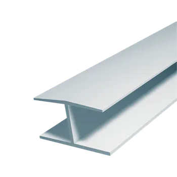 Stavební profil Spojovací profil H Bílá 2,5 m 2,5 m 12,5 mm