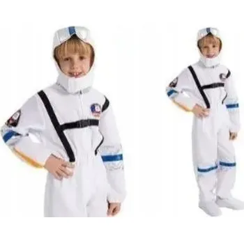 Karnevalový kostým Kostým KARNEVALOVÝ Astronaut Kombinéza Kosmonaut Velikost S 110-120 cm