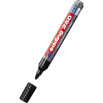 Popisovač Edding 250 na bílé tabule, černý