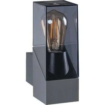 Nástěnné svítidlo Venkovní nástěnné svítidlo Kanlux šedé E27 10 W